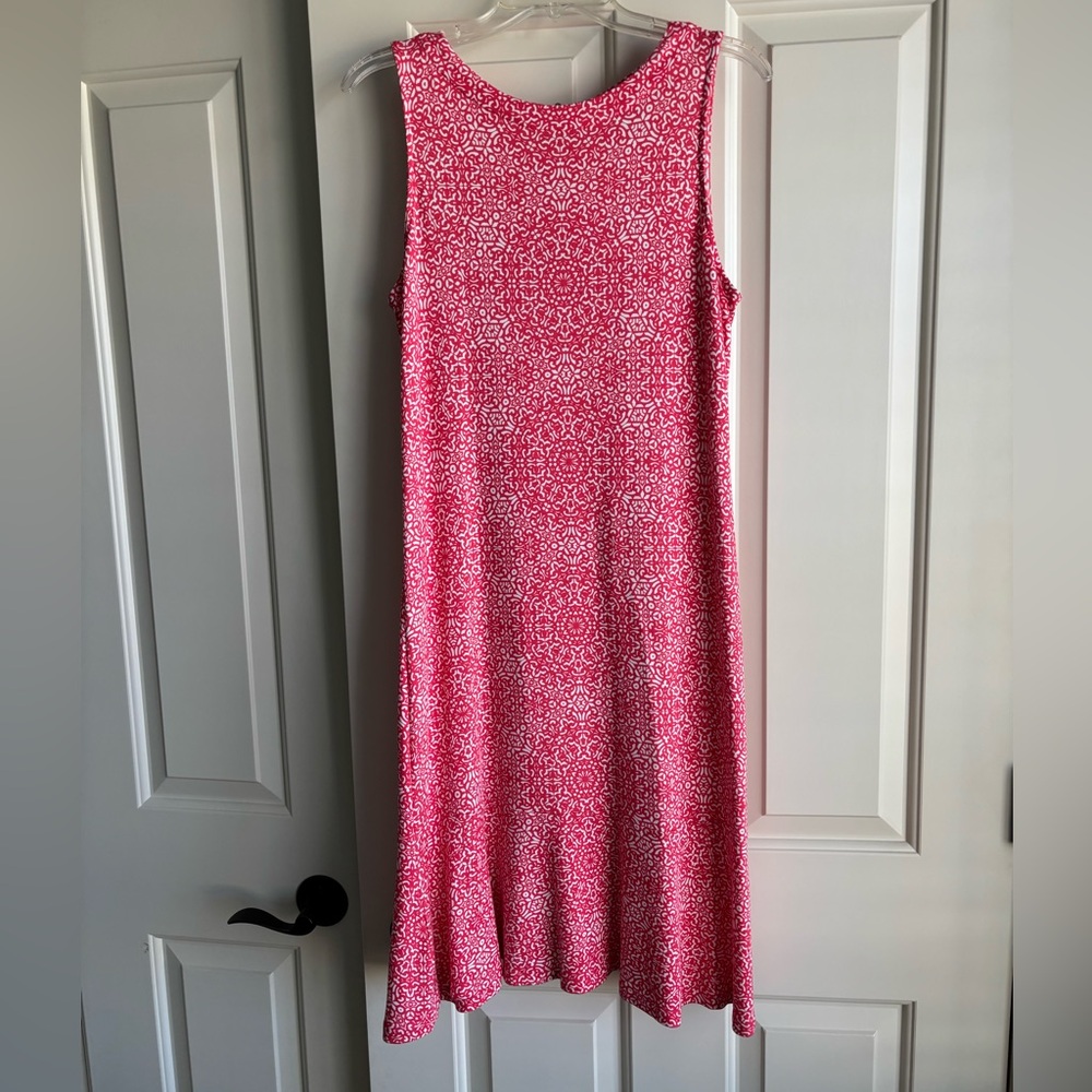 Tommy Bahama Coral Patterned Midi Dress
